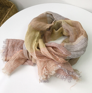 Engros Custom Fashion Designer Stilfuldt udskrivning Bomuld Linned Komfortabel rektangel sjal tørklæde