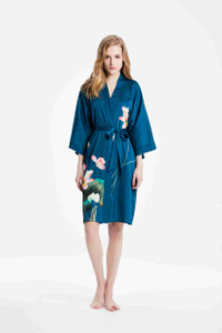 Engros silke kimono-kåber
