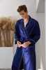 1 stk 19 momme brugerdefinerede lange satin silkekåber til mænds søvntøj fra China tøjproducent 