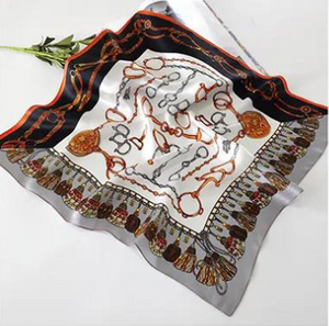 Fabrikspris Almindeligt silketryk Silke Foulard Halstørklæde